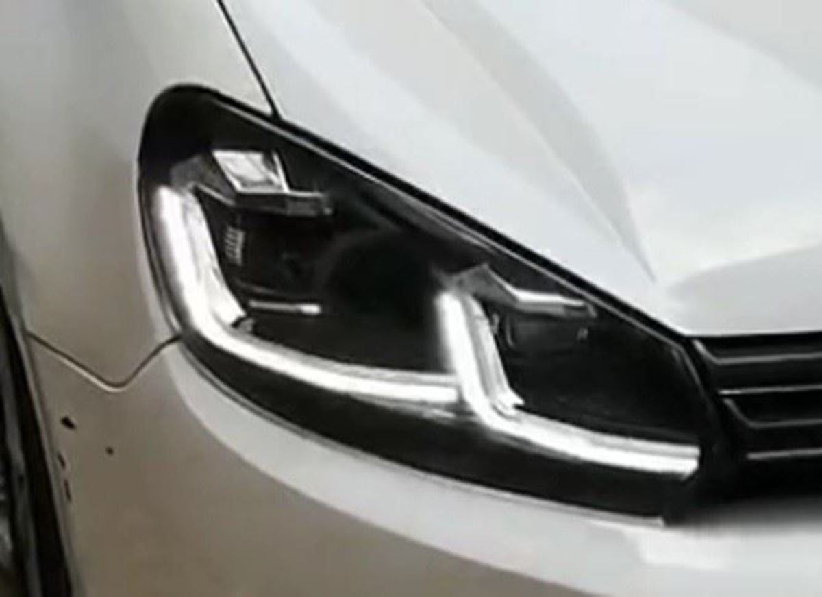 ÖN FAR SET ( J DİZAYN LED ) GOLF 6 2008- resmi