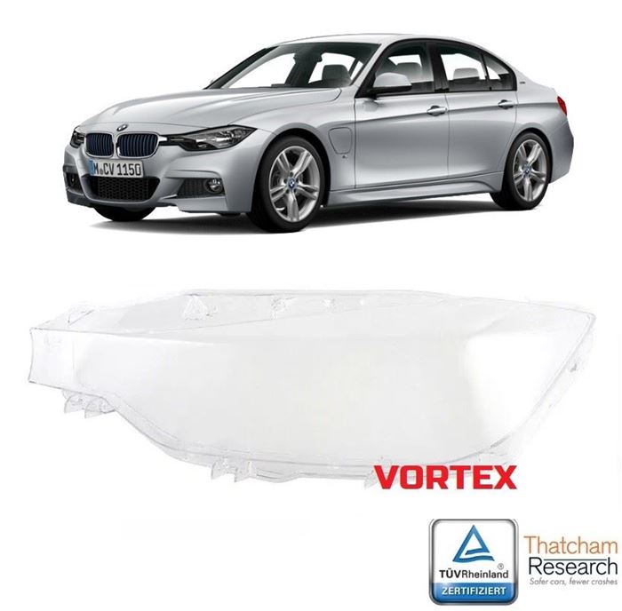 LEDLİ ÖN FAR CAMI SOL F30 LCI 2015- resmi