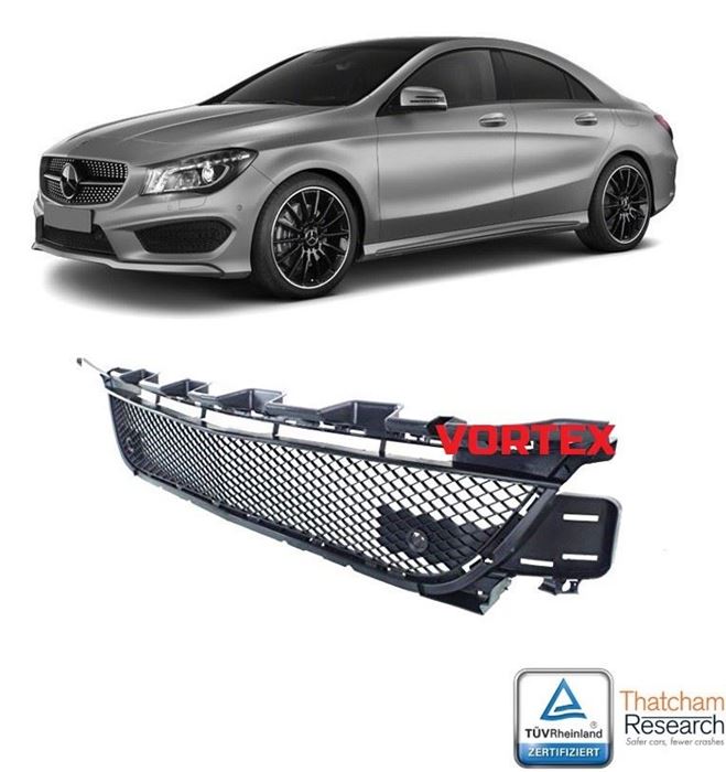 ÖN TAMPON ORTA IZGARA AMG W117 CLA 2013- resmi