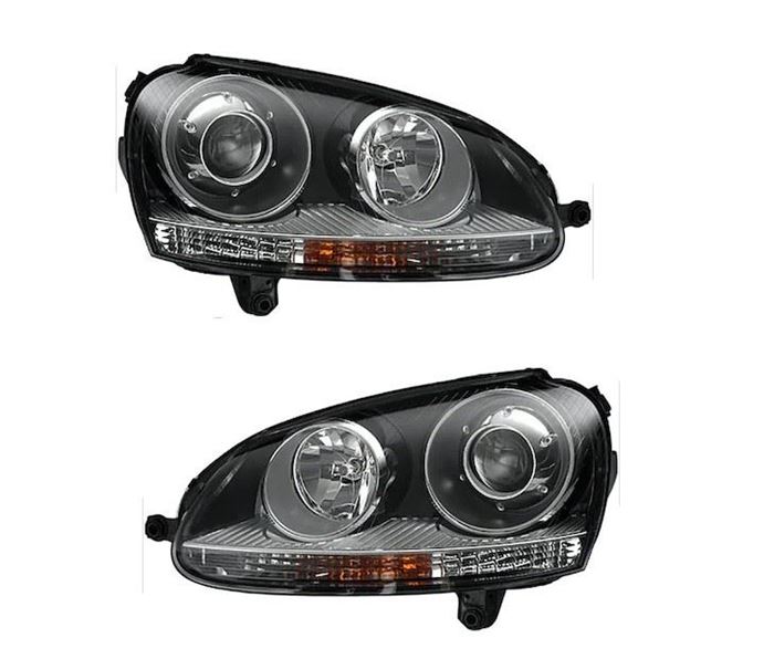 ÖN FAR (SİYAH MERCEKLİ SET) GOLF/JETTA GTI 2006- resmi