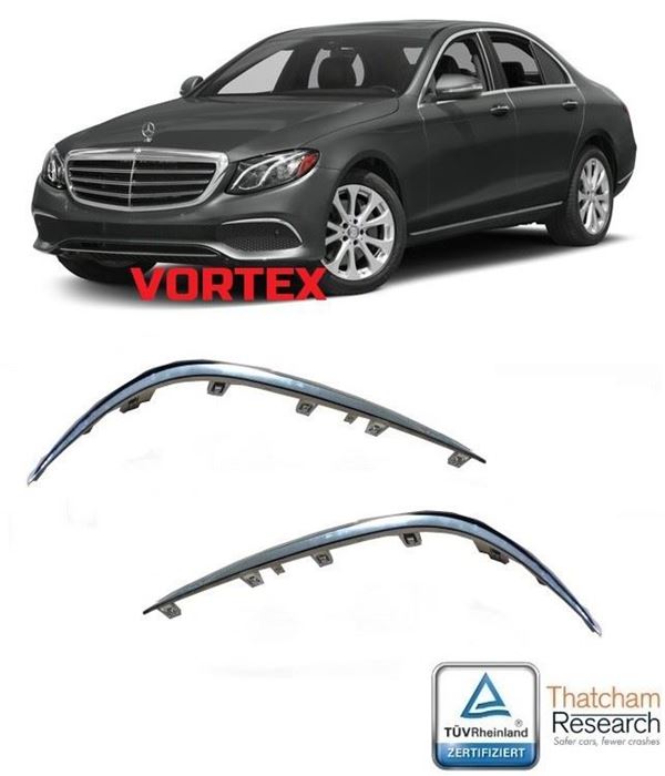 ÖN TAMPON SOL IZGARA NİKELAJI ( EXC ) W213 2016- resmi