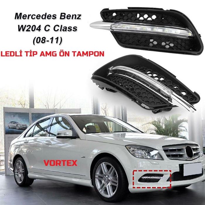 ÖN TAMPON ( AMG - LEDLİ TİP ) W204 2007- resmi