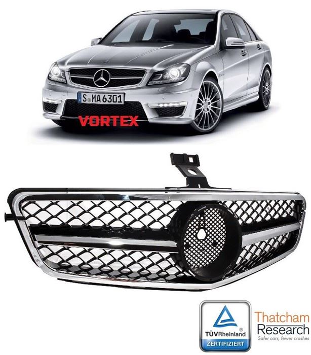 ÖN PANJUR C63 AMG KROM W204 2007- resmi
