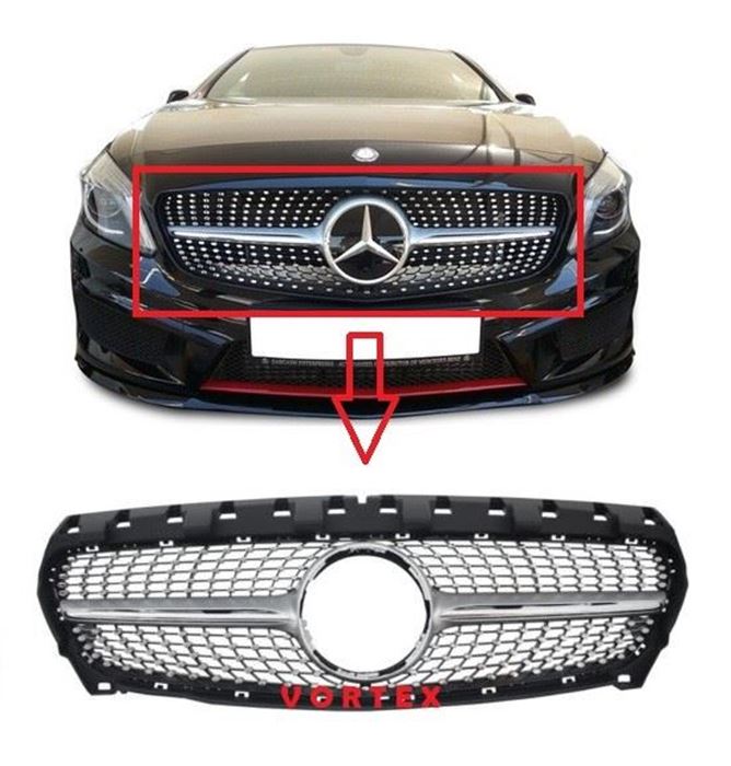 ÖN PANJUR (GRİ-DİAMOND ) CLA W117 2013- resmi