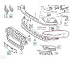 ÖN TAMPON KAŞI SAĞ ( SEDAN ) A3 2013- resmi