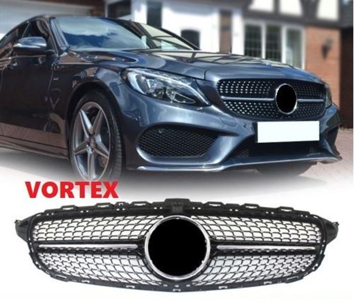 ÖN PANJUR (DIAMOND-SİYAH) W205 2014- resmi