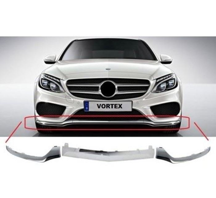 ÖN TAMPON ALT NİKELAJ ORTA (AMG) W205 2014- resmi