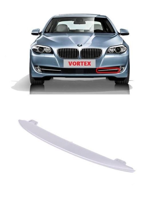 ÖN TAMPON IZGARA ÇITASI SOL (GÜMÜŞ GRİ) F10 2010- resmi