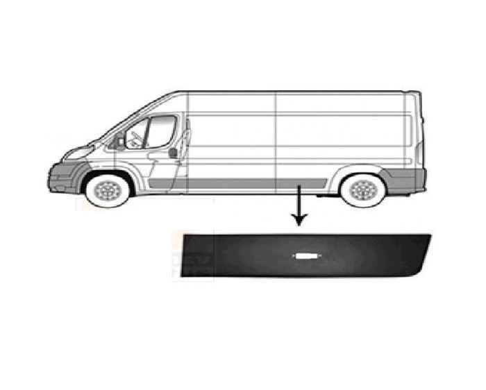 ARKA ÇAMURLUK SOL ÖN KUŞAĞI (DELİKLİ) DUCATO 2007- resmi